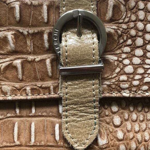 Made in Spain Ferchi Leather Snakeskin Clutch - Picture 3 of 6